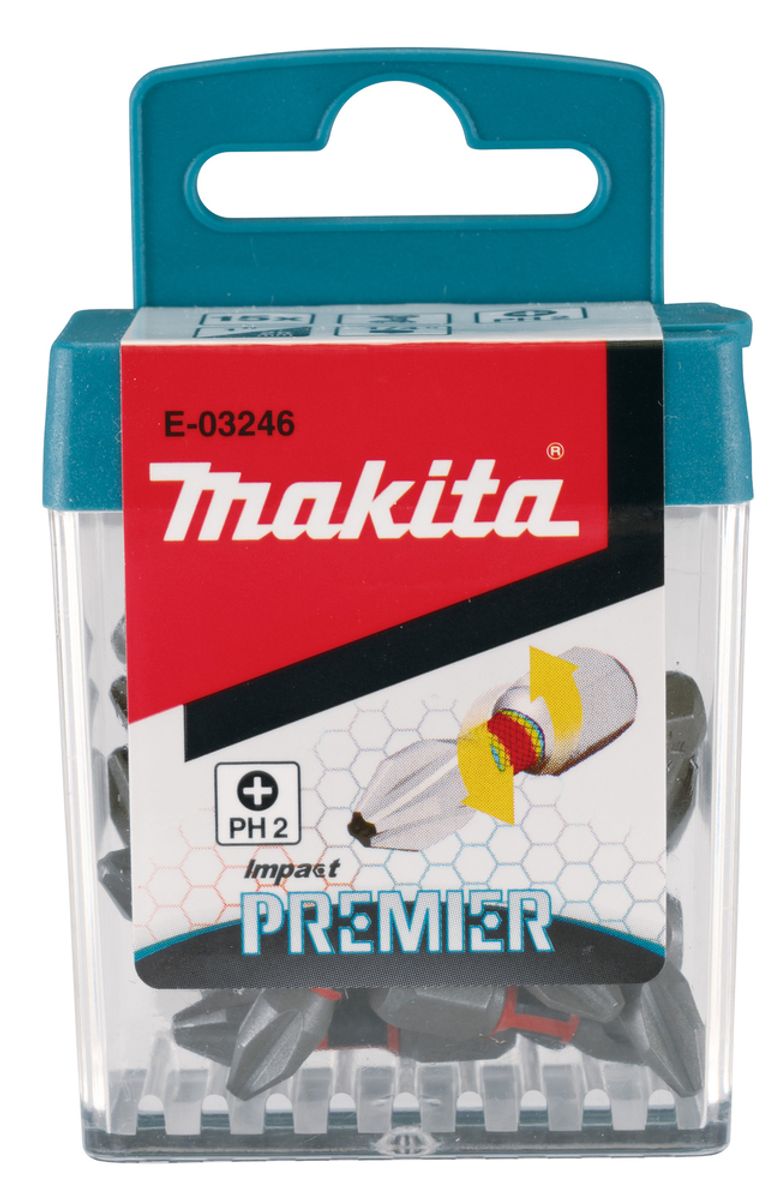 Makita Bits PH2 25 mm 1/4