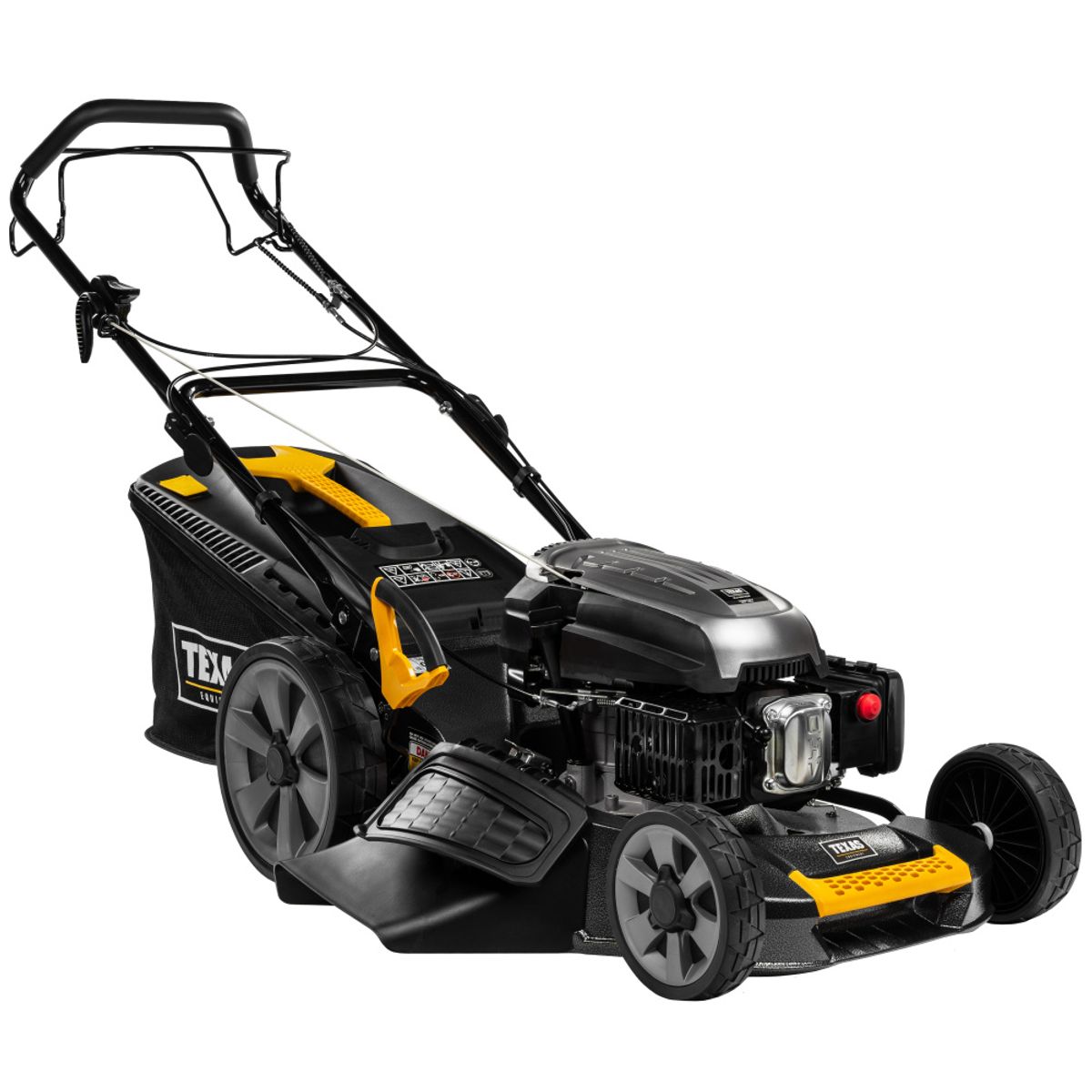 Texas gressklipper aluminium bensin TG670EV 196 cc 4in1 WLA 5321TR/W bredde 53 cm 90066241