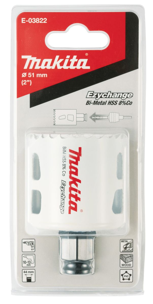 Makita Hullsag 51 mm BiM Ezychange E-03822