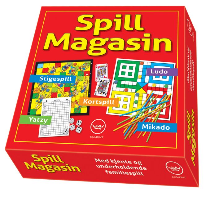 Hovedbilde Spillmagasin - En Eske med 5 Tradisjonelle ...