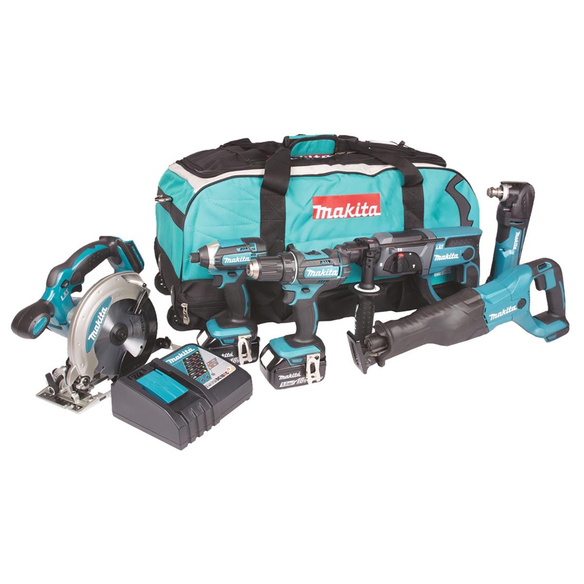 Makita Kombosett 18V LXT ® DLX6038T