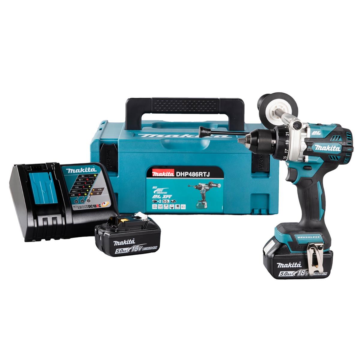 Makita Slagbormaskin 18V LXT ® DHP486RTJ