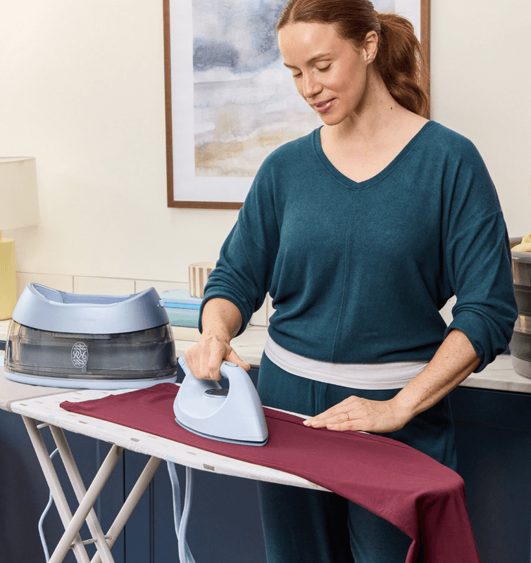Russell Hobbs fabric luxe blue aura dampstasjon  