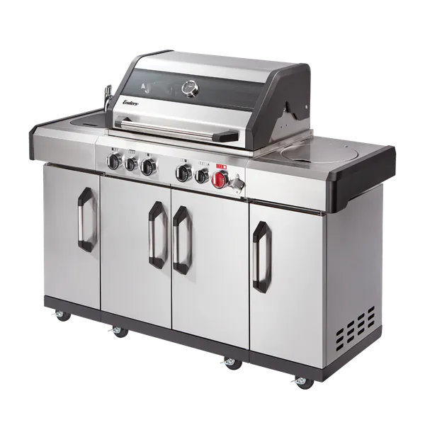 Hovedbilde Gassgrill med 4 Brennere og Vask - Enders Kansas ...