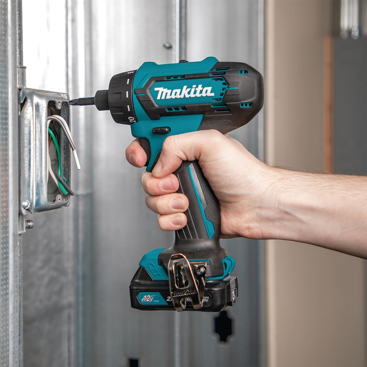 Makita Borskrutrekker 12V CXT ® 1/4