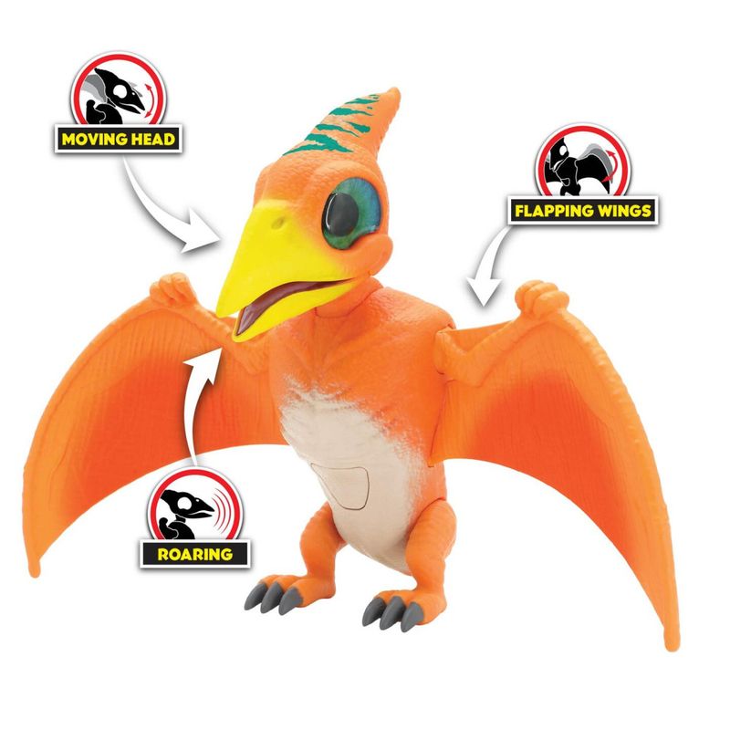 Dinosaur Lekefigur Pterodactyr Med lyd og vinger - Dinos unleashed