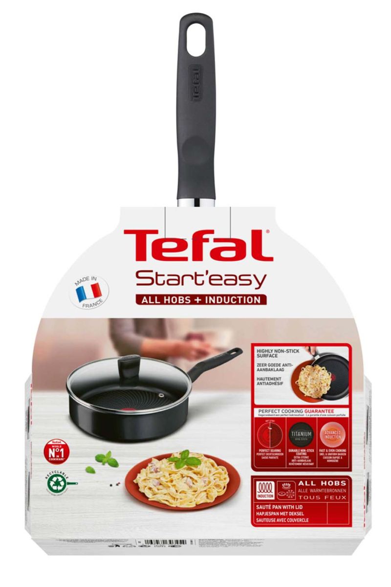 Stekepanne med Lokk Sautepanne Start Easy 24cm - Tefal