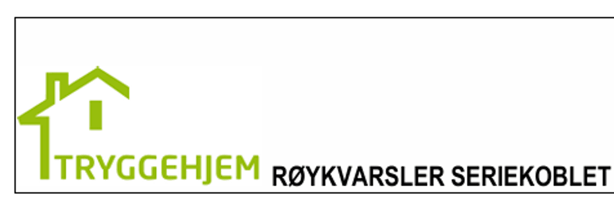 Røykvarsler - Brannvarsler 2 stk i Pakke - Opptil 30 stk kan seriekobles