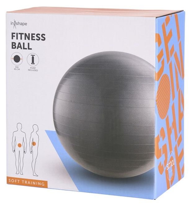 Hovedbilde Fitnessball - Treningsball 65cm - InShape