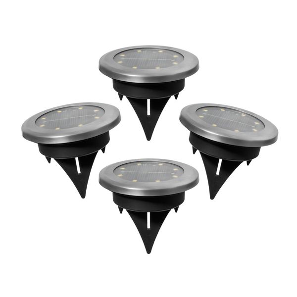 Hovedbilde Solcellelampe Groundspot 4 stk i pakke - Safira ...