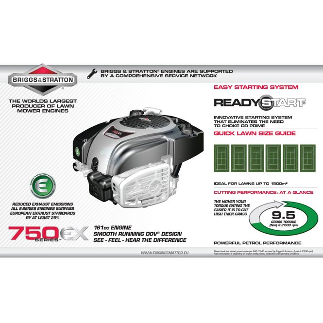 Hovedbilde Bensindrevet Briggs & Stratton gressklipper - 4 ...