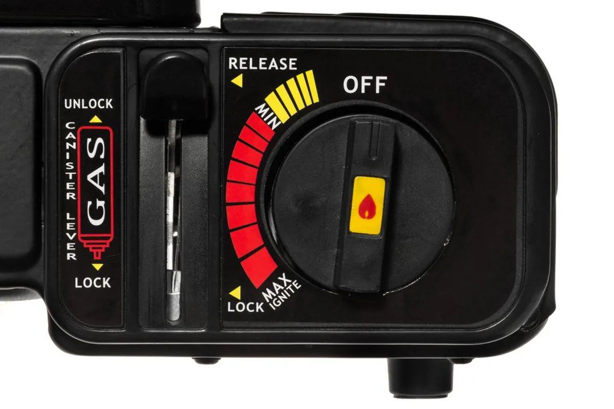 Bærbar Gassgrill i Koffert for Camping, Båt og Tur - Mustang