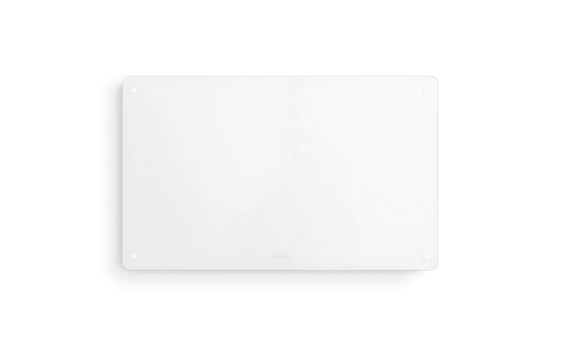 Beha panelovn med glassfront og Wifi - 800W - Hvit PGV 8 - Norskutviklet varmeovn