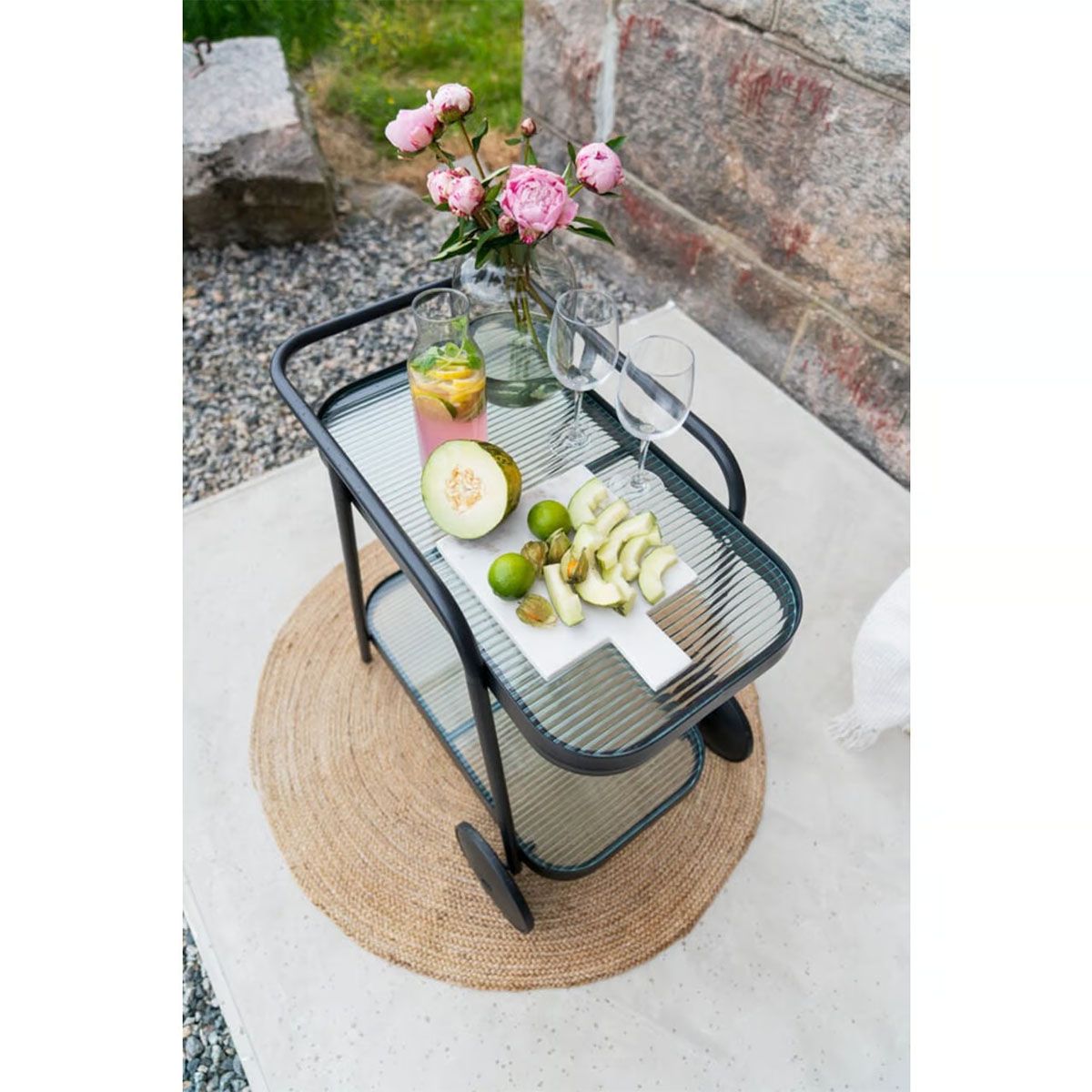 Serveringsvogn - Støttebord - Elegant & Praktisk Avlastningsbord