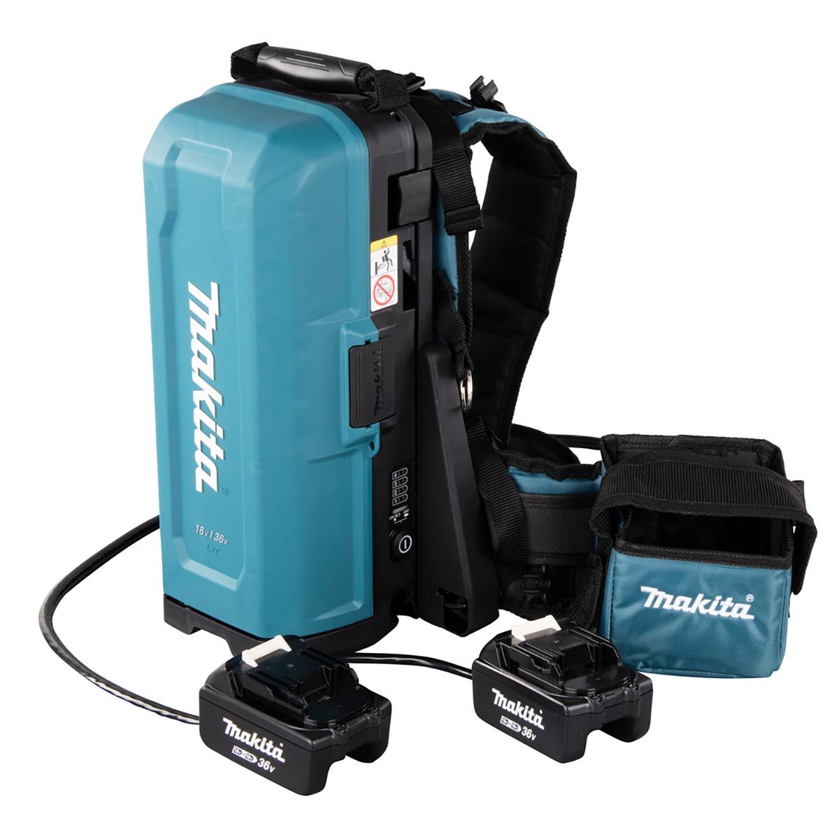 Makita Batteri Ryggsekk Med 4 Batteriporter LXT ® Li-ion 191A64-2 PDC01