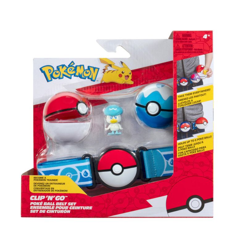 Pokemon - Clip 'N Go Poke Ball Belt - Pikachu