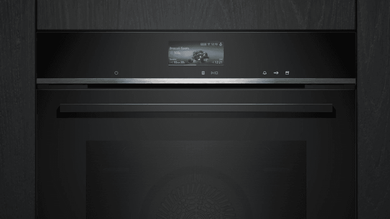 Siemens iQ700 Integrert Dampovn 60x60 cm Sort – FullSteam Plus & RoastingSensor Plus