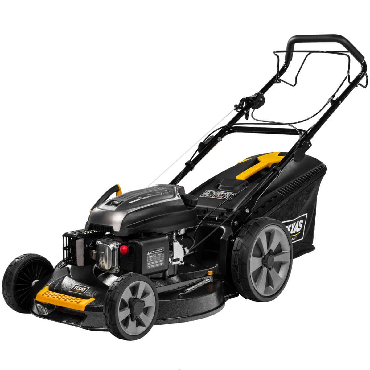Texas gressklipper aluminium bensin TG670EV 196 cc 4in1 WLA 5321TR/W bredde 53 cm 90066241