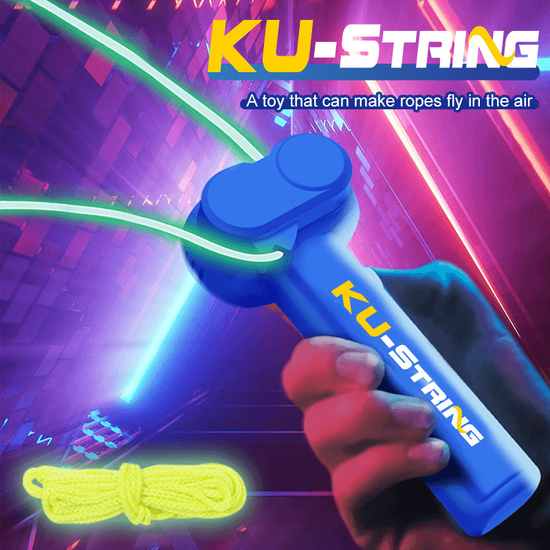 Zipper-String - Rope Thruster med Oppladbart Batteri og Led-Lys, Elektrisk Tau - ÅRETS LEKE