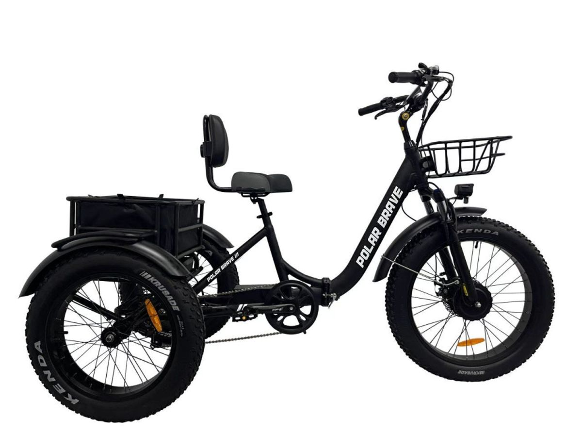 Polar Brave elektrisk trehjulssykkel 500W 