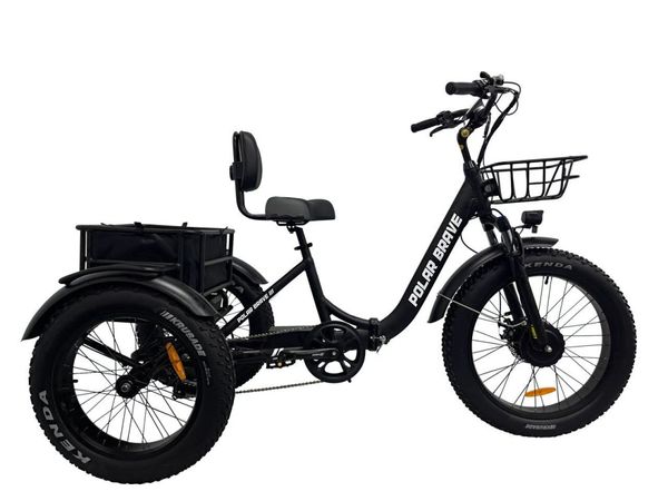 Hovedbilde Polar Brave elektrisk trehjulssykkel 500W 