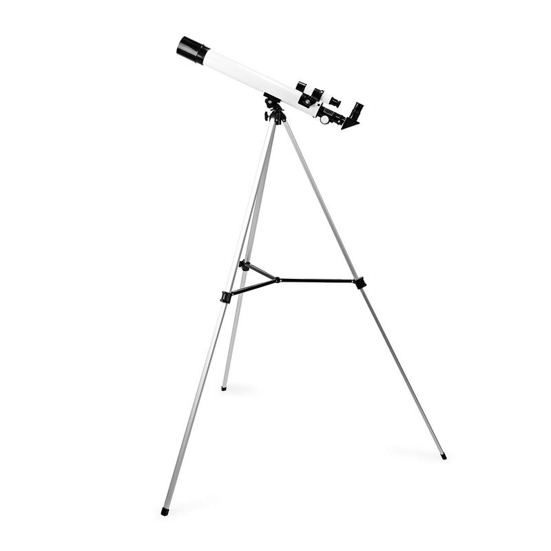 Teleskop, Stjernekikkert med Stativ - 50mm Blenderåpning, Finderscope 5x24