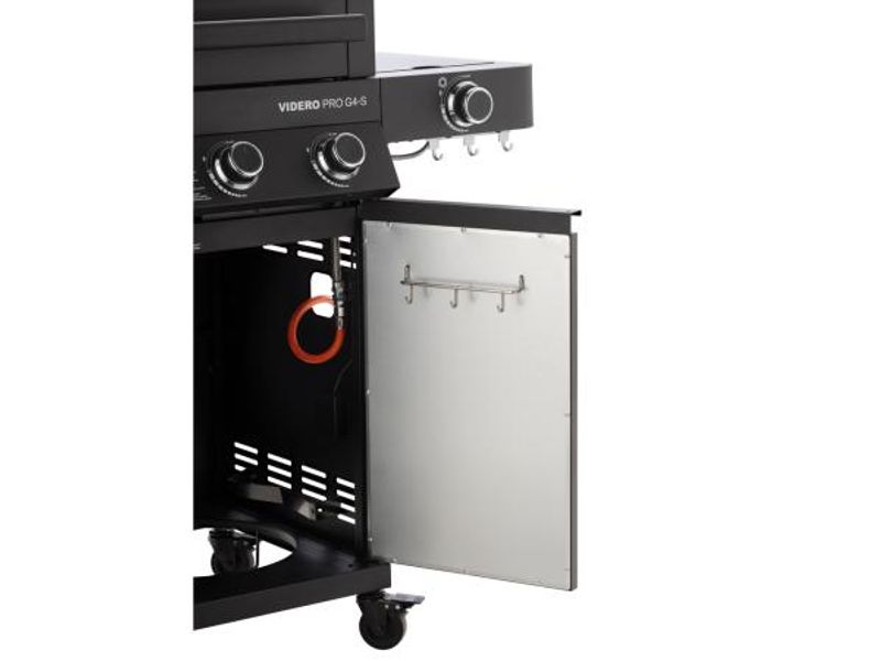 Rösle Videro Pro G4-S Gassgrill 139 x 58 x 118 cm - 20500 watt - Svart