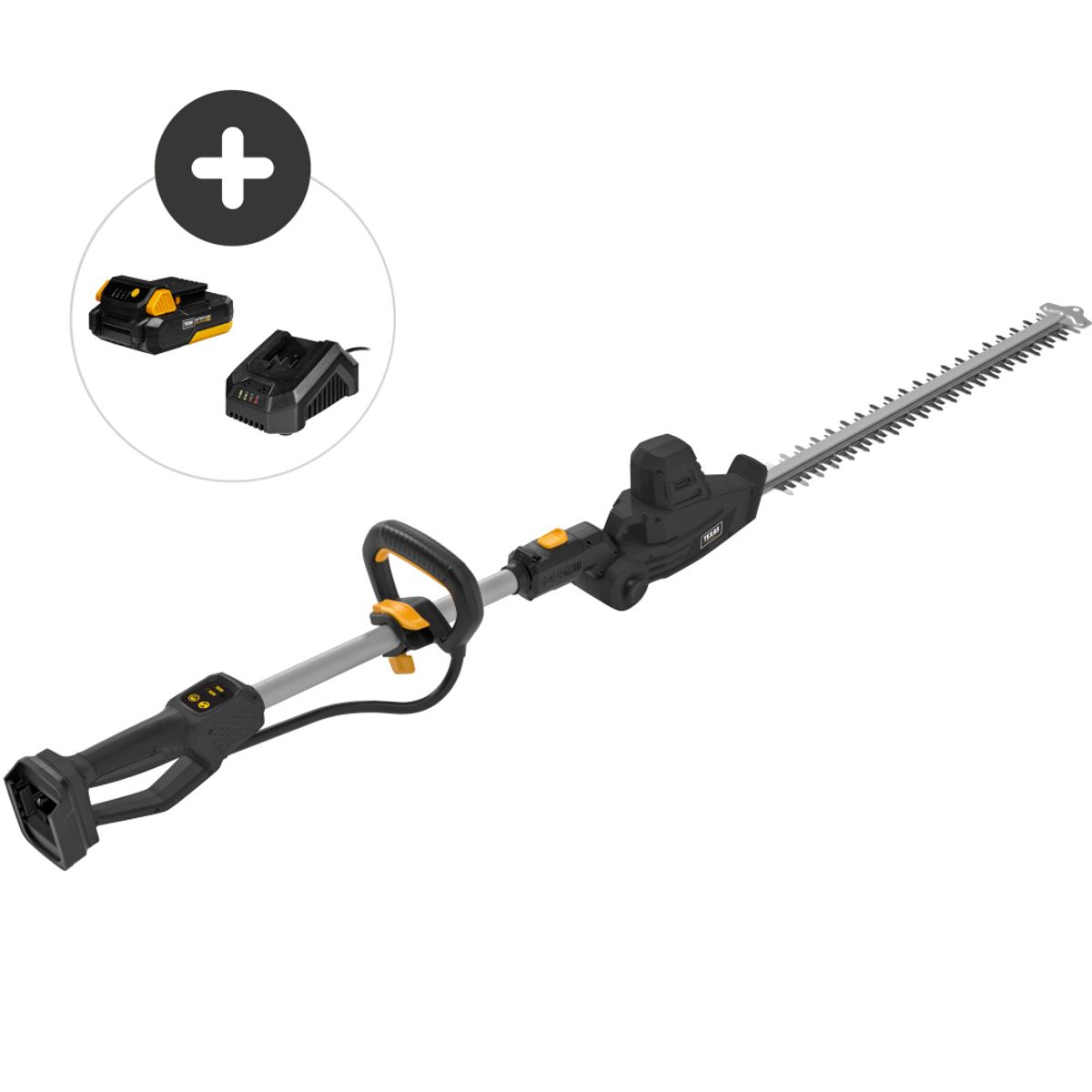 Texas hekksaks 400W 20V m/batteri+hurtiglader SHX2000