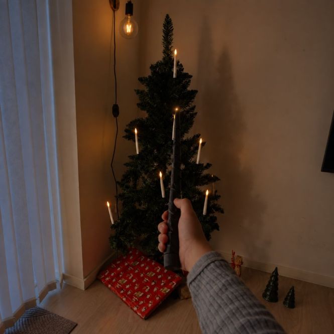Hovedbilde Juletrelys LED i Nostalgisk Design Inkludert ...