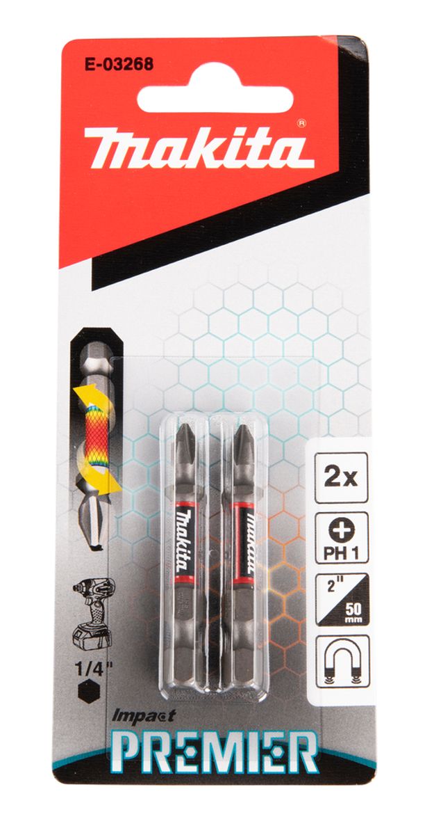 Makita Bits PH1 50 mm 1/4