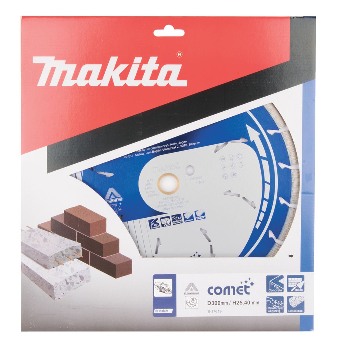 Makita Diamantskive 300 mm Comet B-17619