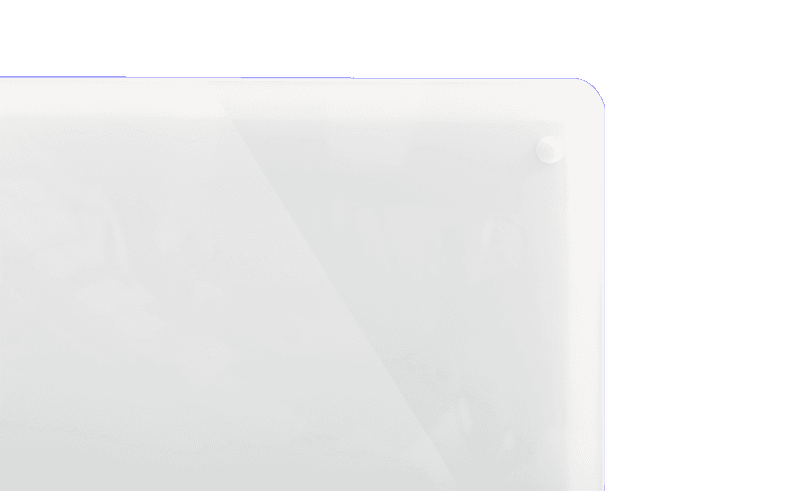 Beha Panelovn Smartovn med glassfront og Wifi - 400W - Hvit PGV 4 - Norskutviklet varmeovn