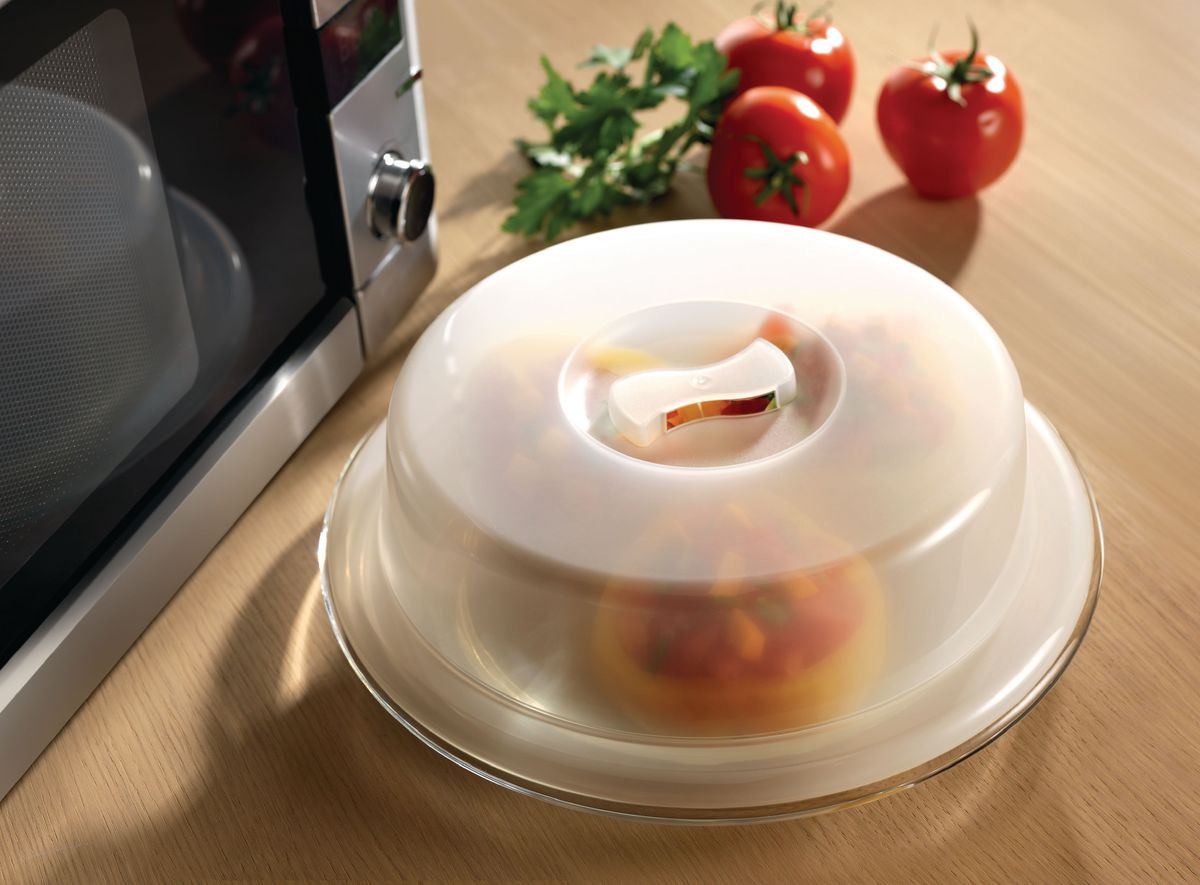 Spruteokk Mikrobølgeovn - Unngå søl - 26,5 cm diameter