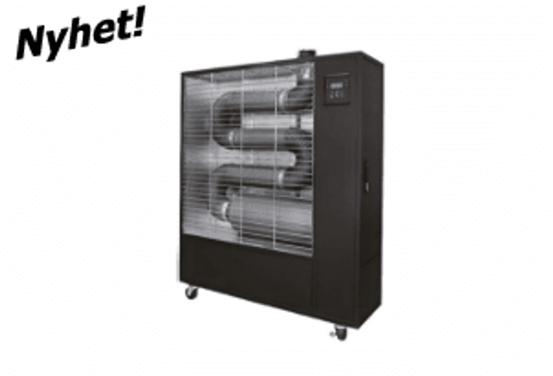 Dieselvarmer 8000 Watt Infrarød - Typhoon