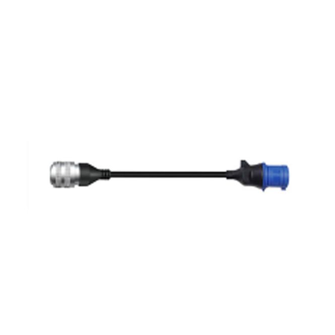 Hovedbilde Adapter til universal kabel - 16A 1 fase blå CEE